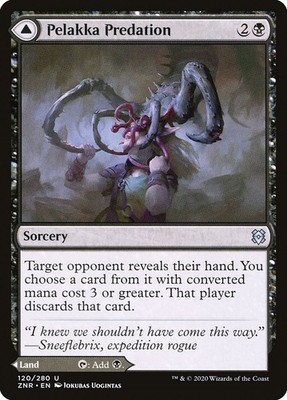 Pelakka Predation // Pelakka Caverns (120) Zendikar Rising ZNR MTG Magic