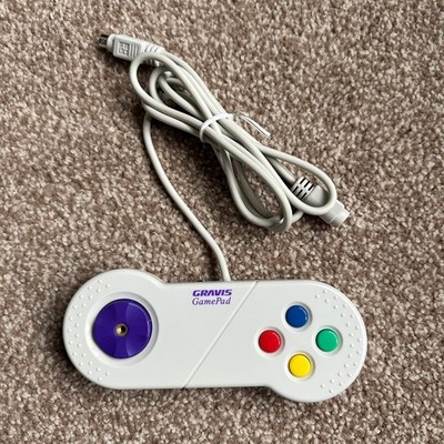 Gravis Gamepad Apple Macintosh ADB Vintage getestet sehr guter Zustand 68K LC Performa Software