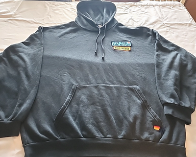 #ad Aviator Nation Pullover Hoodie Black Size L Live For The Music Free Nation $89.97