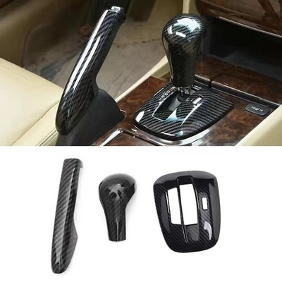 For Honda Accord 2008-2013 Handbrake Gear Shift Frame Carbon Fiber Style Cover