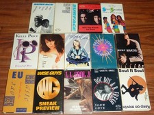 14 Cassette Tape Single Lot rap dance r b