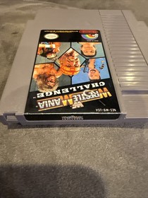 WWF WrestleMania Challenge (Nintendo NES) Authentic, Cleaned/Tested Game WWE