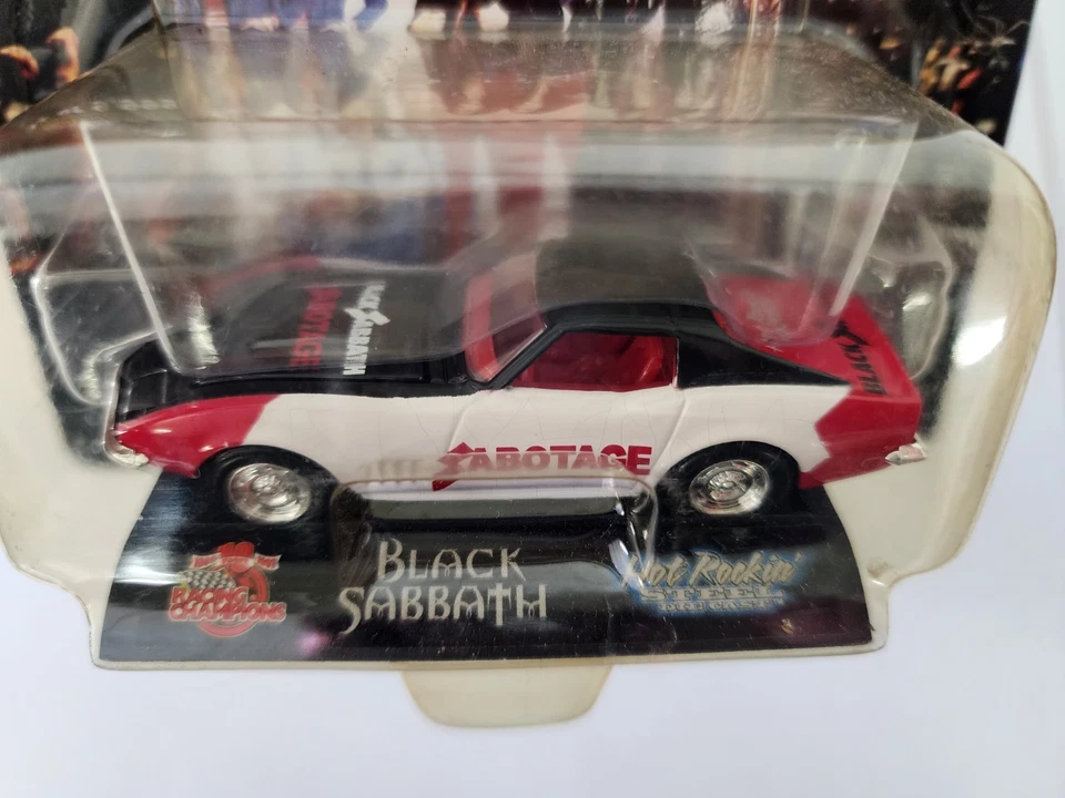Set of 3 Racing Champions Hot Rockin Steel Diecast Cars - Black Sabbath - Image 3 of 4