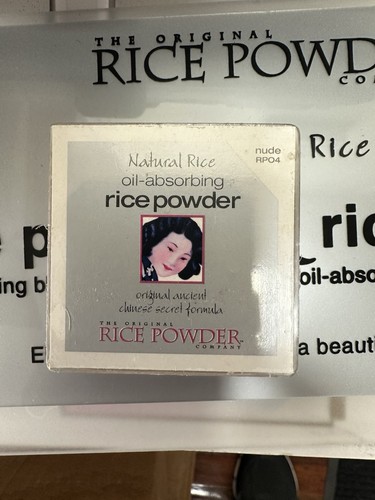 2 The Original Rice Powder Company, Absorbs Oil, RP04 Nude New Old Stock - Picture 3 of 5