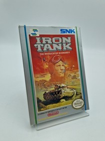Iron Tank The Invasion of Normandy - Nintendo NES - EMBALAJE ORIGINAL - Instrucciones - SNK