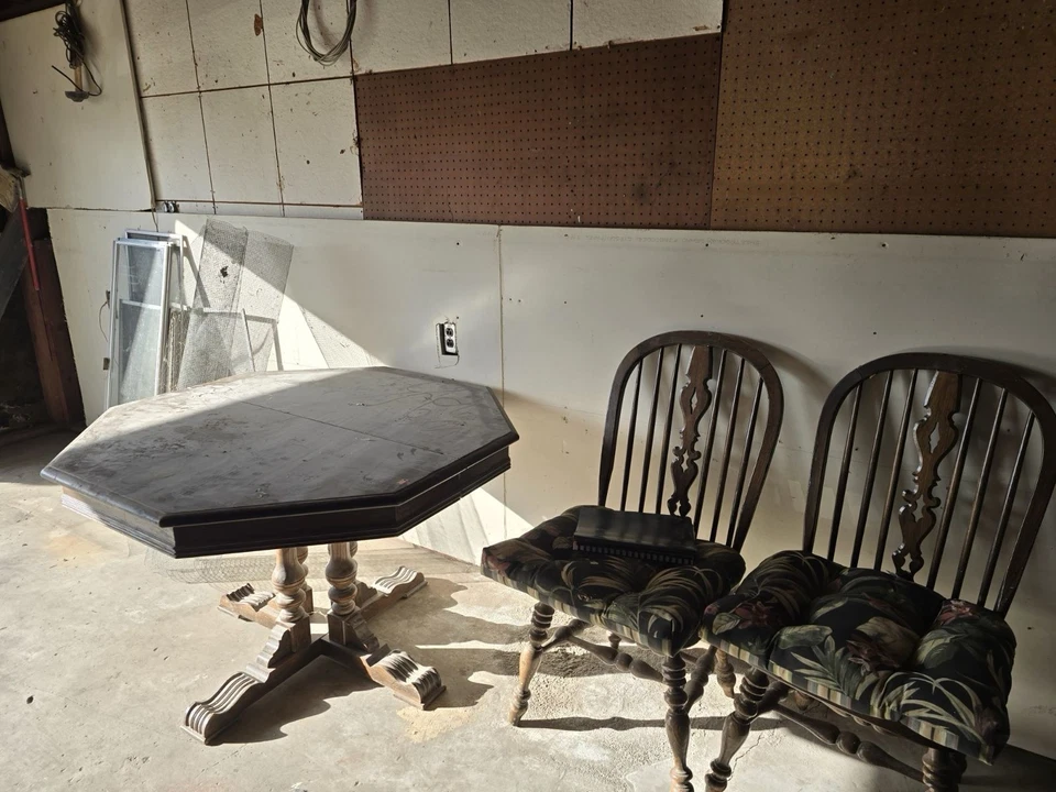 77''Dining Table for 6-8 People,Wood Kitchen Table,Dining Room Table,Living Room - Image 3 of 4