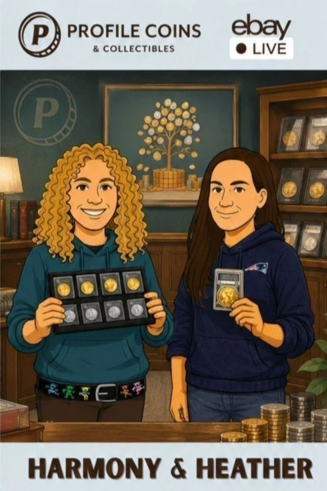 PC&C Coins, Currency & Bullion Harmony & Heather - Episode 26183A