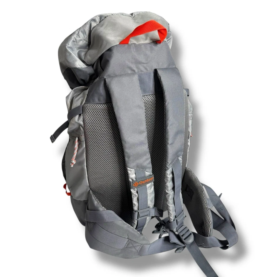 Outdoor Products Arrowhead Hiking Backpack Rucksack Unisex Travel Nomad Gray - Image 4 of 4