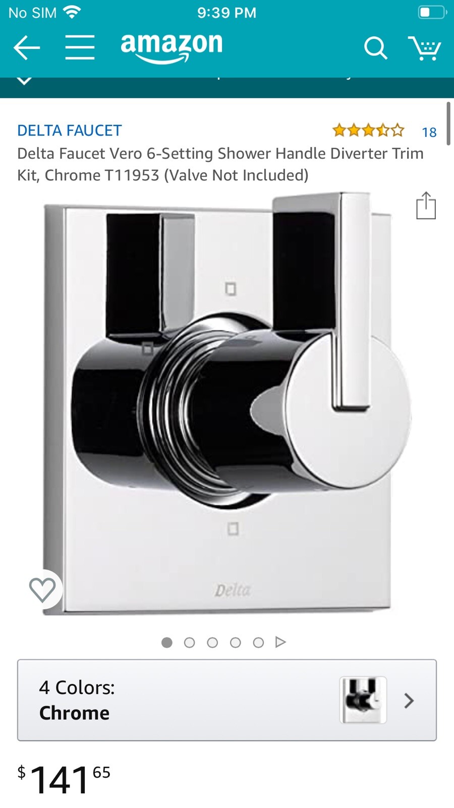 Delta Faucet 3 Port Six Function Diverter Trim Ebay