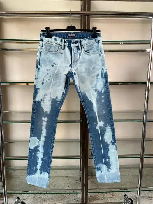TOM FORD ピケ プラック スリムフィット デニム TOM FORD トム フォード Slim Fit Jeans スリムフィットデニム