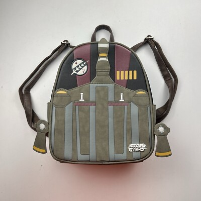 Bioworld Star Wars Book Of Boba Fett Backpack School RARE