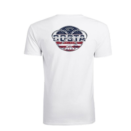 Chrome Short Sleeve T-shirt - White 