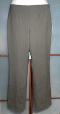 Ralph Lauren Black Label Green Wool Blend High Rise Dress Pants Size 8