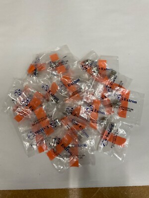 Lot of 25 EXTRON BNC,MALE,MINI HR P/N: 100-250-XX ADAPTER CONNECTOR