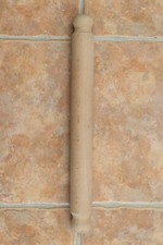 Retro Wooden Traditional Solid Wooden Rolling Pin 15.5" 40cm long