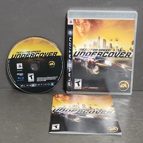 Need For Speed Undercover PlayStation 3 PS3 CIB Video Game