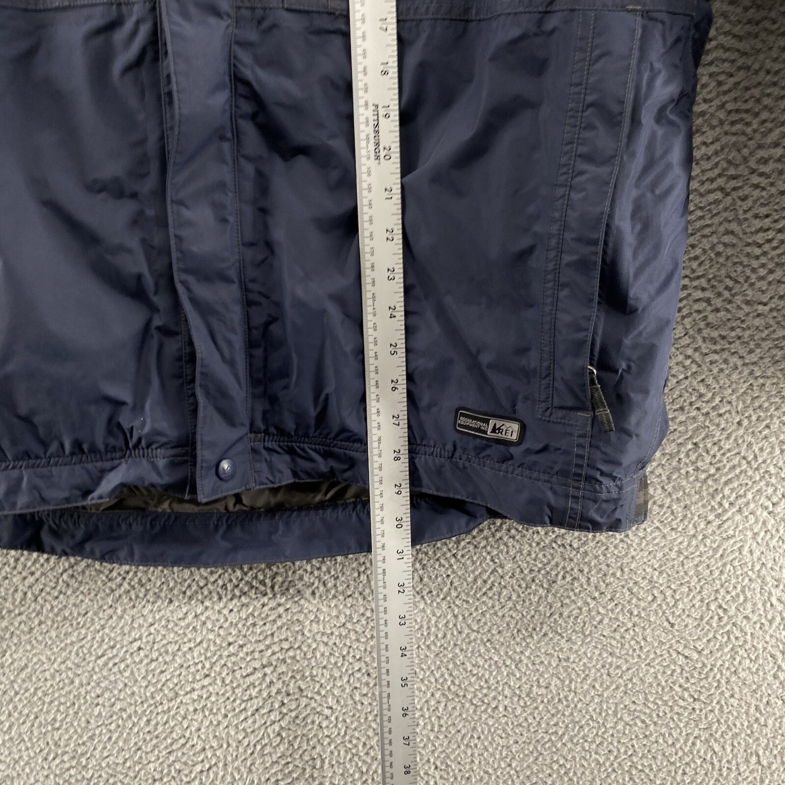 REI Jacket Men Extra Large Blue E1 Elements Liner… - image 8