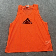 Adidas Adult 2XL XXL Training bib II Soccer Practice tank top Bib Bright Orange