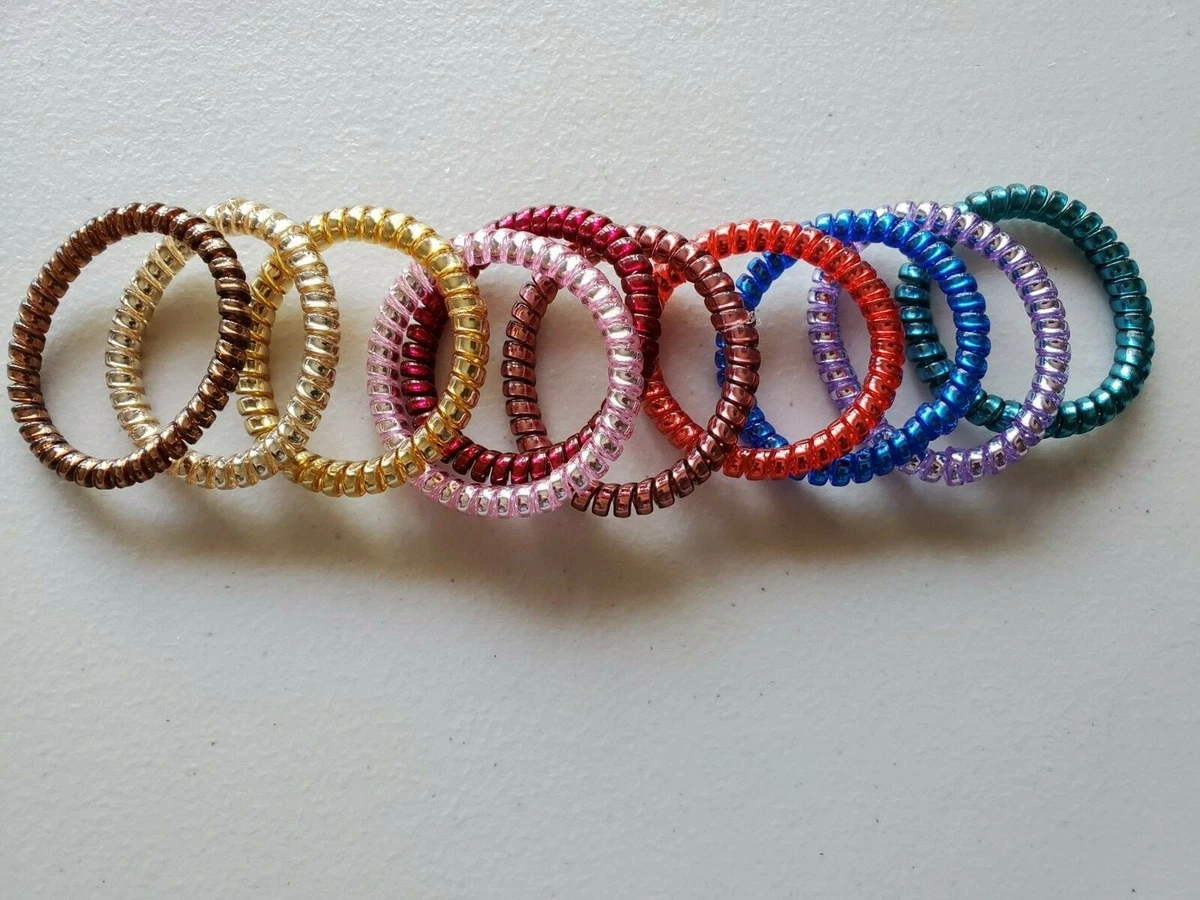 Spiral hair shop tie bracelet