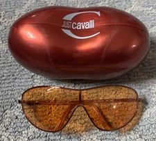Max Mara Orange Sunglasses 120 MM 119/S - S4R & Just Cavalli Case