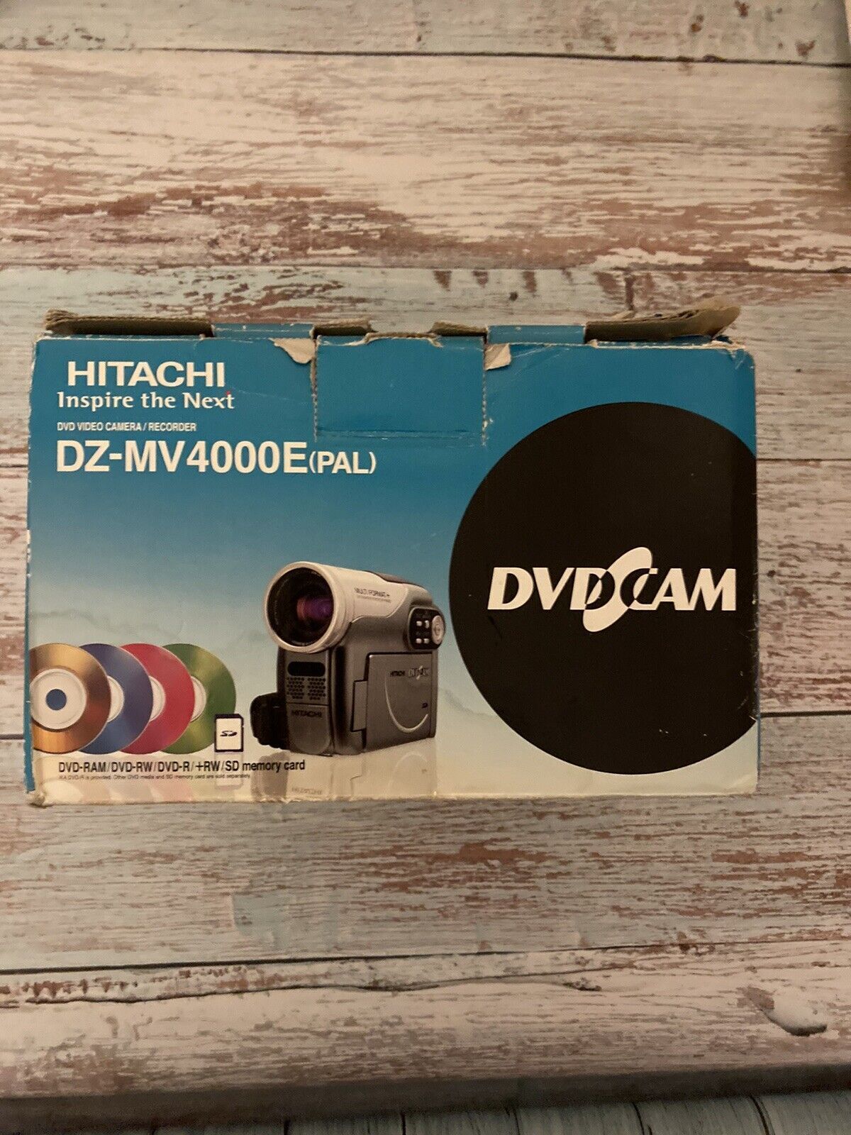 Hitachi Video Camera Recorder DZMV4000E (PAL) Compact handheld cam eBay