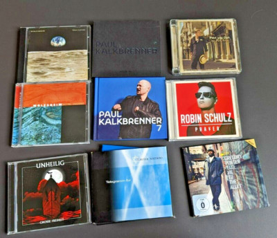9 CD's Konvolut Wolfsheim+Kalkbrenner+van Dyk... sehr gut erhalten 