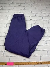 Vintage Nike Pants Nylon Windbreaker Women s Gym Teacher Retro Purple Sz L