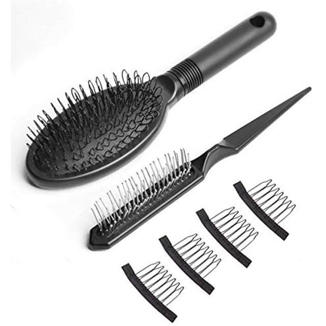 Wig Comb Set Hair Brush For Wigs Curly Straight Long Short Professional