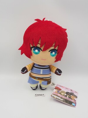 Tales of Eternia C0901 Rid Hershel Banpresto Bandai 6'' TAG Plush Toy Doll Japan