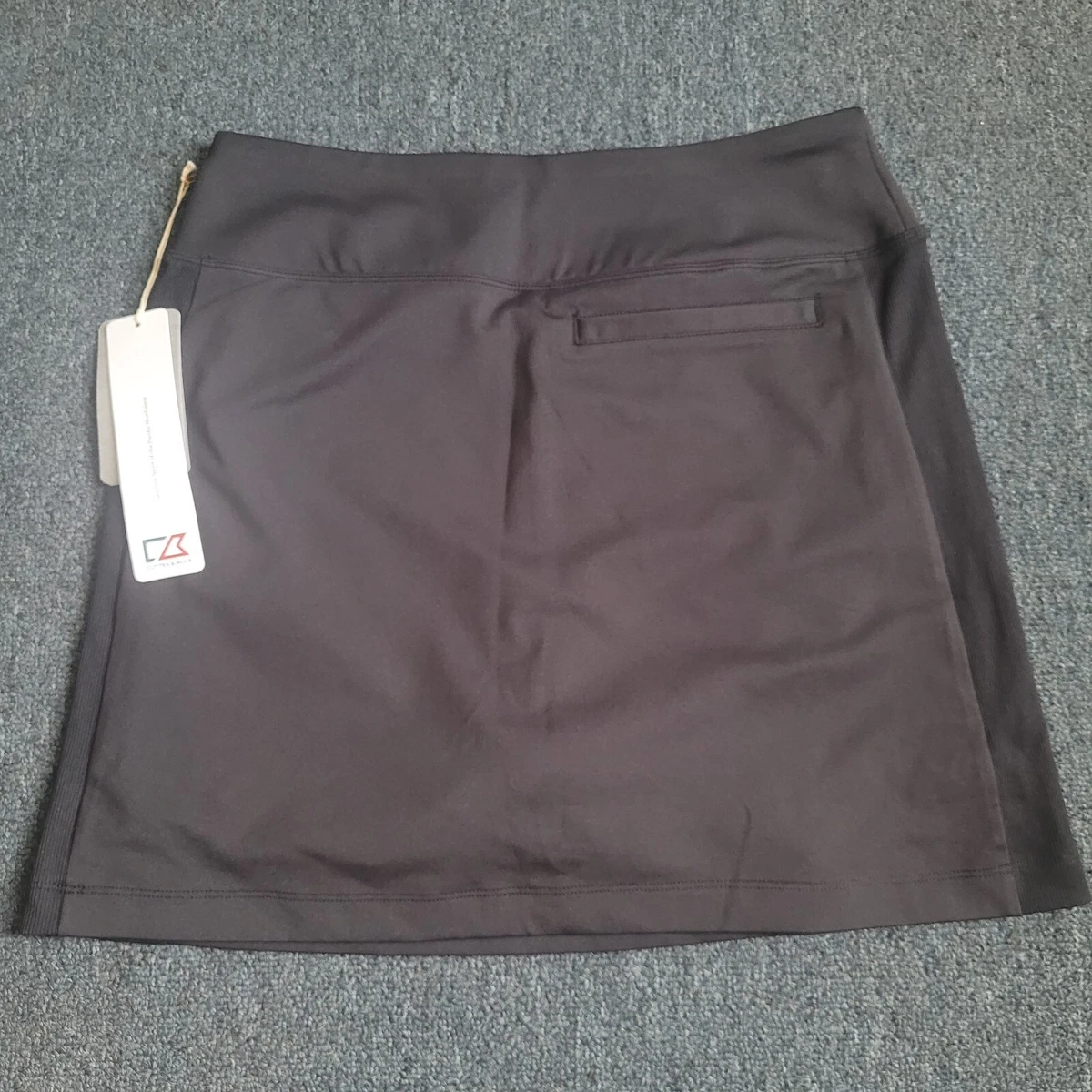 Jupe Athlétique Cutter & Buck DryTec - Femme Taille M Grise - Golf Tennis UPF50