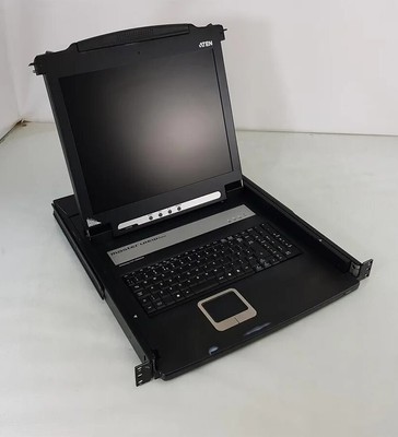 ATEN CL1000M KVM-Konsole, 43cm LCD, VGA, PS/2, Tastaturlayout Deutsch