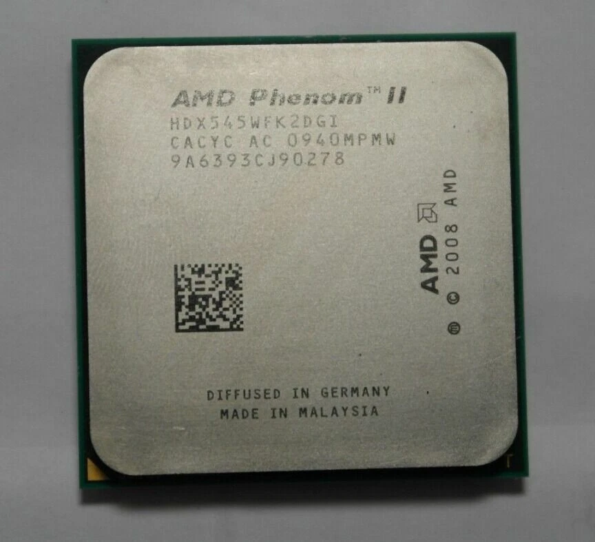 AMD Phenom II X2-545 X2-550 X2-555 X2-560 X2-565 X2-570 Dual-Core AM3 938pin CPU - Image 2 of 4