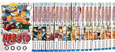 Naruto Manga in Japanese Vol.1-72 Complete Full Tankobon Set Comics NEW