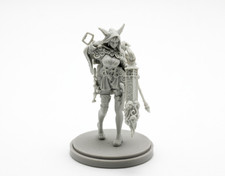 Resin Kit 658 Kingdom Death Ringtail Survivor 30mm Base Size