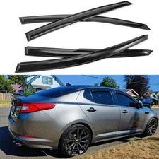 Fits 2011-2015 Kia Optima K5 Window Visors Rain Guards Wind Deflector Sun Shades