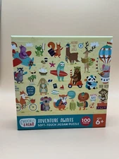 Chuckle & Roar, Adventure Awaits, 100 piece Soft-Touch Jigsaw Puzzle- New