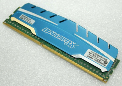 Crucial Ballistix 8GB PC3-14900 DDR3 NonECC uDIMM Memory Ram BLS8G3D18ADS3.16FER
