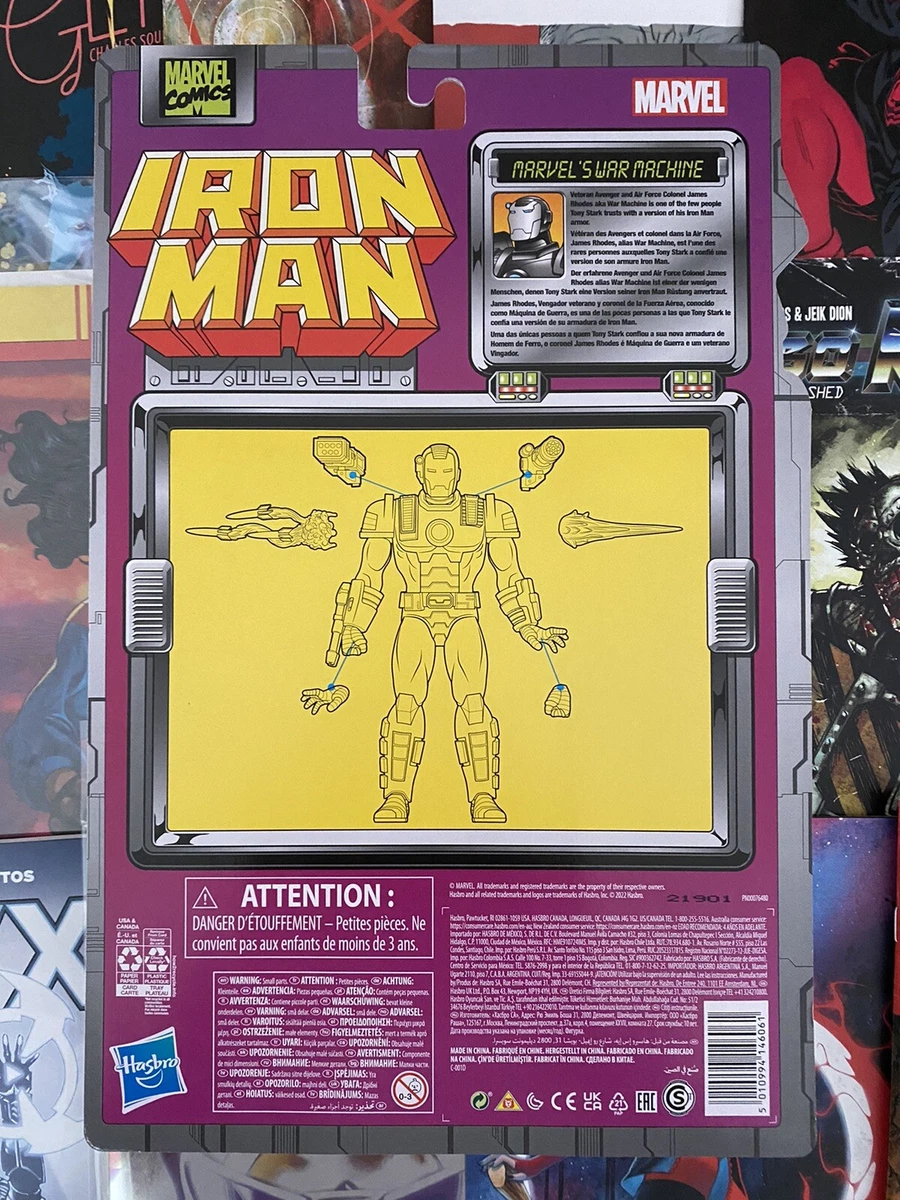 War Machine 6-Inch Scale | Iron Man | Marvel Legends Retro Collection