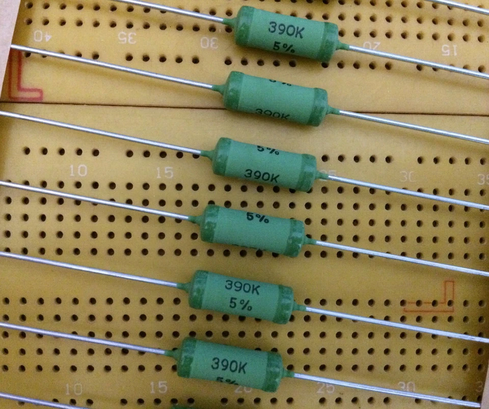 390k 3W 5% Metal Oxide Film Resistor High Pulse Power Vitrohm-Yageo PO Multi Qty