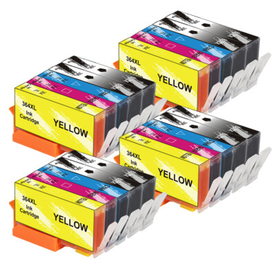 10x DRUCKER PATRONE mit Chip für HP 364 XL Deskjet 3524 3520 Officejet 4620 4622