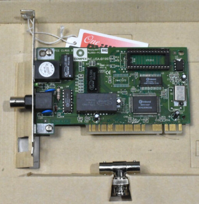 Compex RL2000-PCI Ready Link RJ45 BNC Lan Ethernet Controller Network Card New