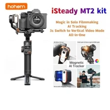 Hohem iSteady MT2 Kit AI light Gimbal Stabilizer 3 Axis Load 1.2kg fr Mirrorless