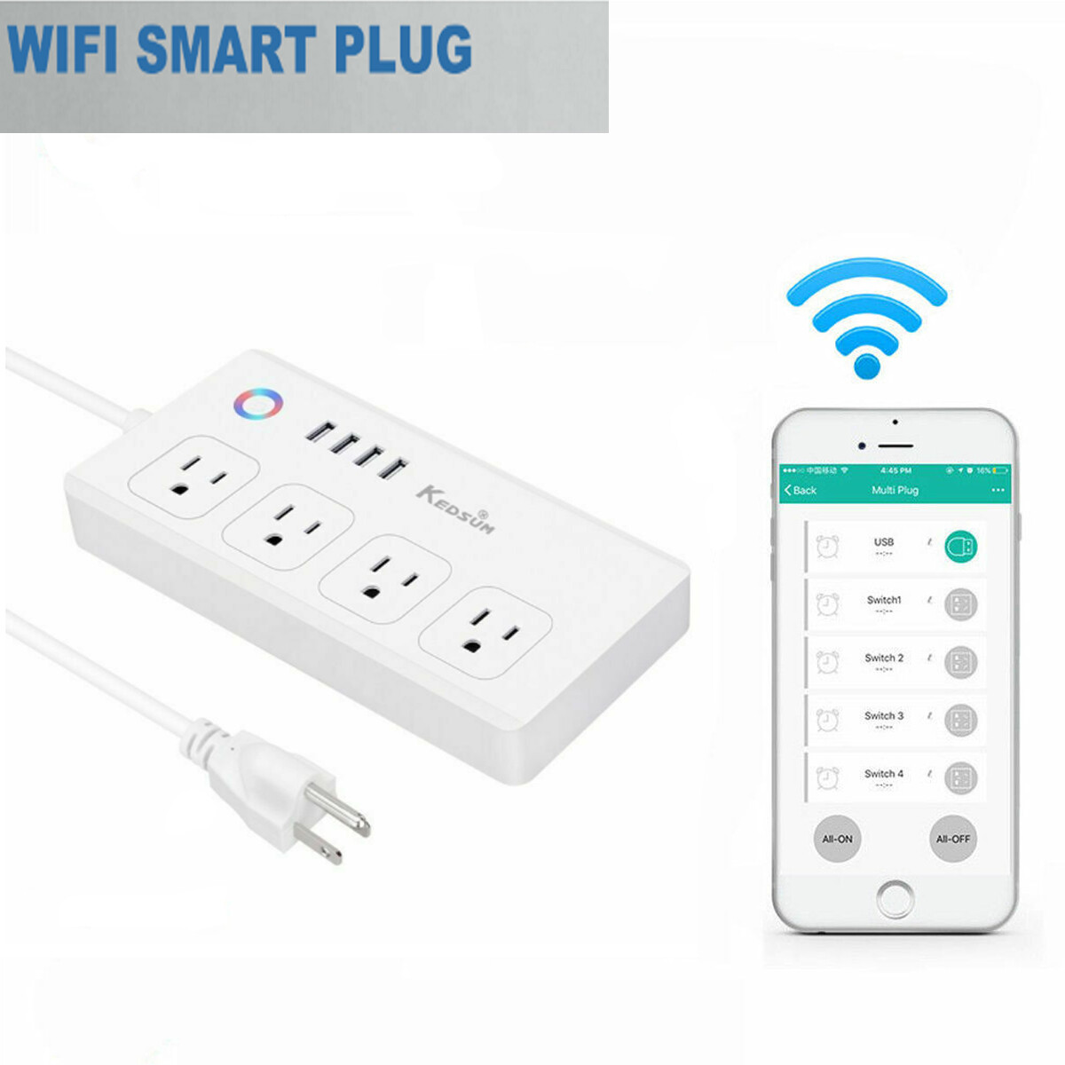 alexa controlled power strip