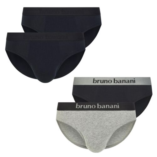 Bruno banani Men's Briefs, 2er Pack - Flowing, Sport Brief, Stretch Cotton, L - Picture 1 of 11