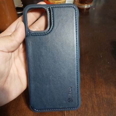 iPhone 11 / 12 / 13  Wallet Case Cover Leather Magnetic Kickstand for Apple