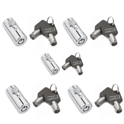 Lot of 5 Vending Machine Lock Universal Pepsi Coke Dixie Narco Royal Vendors