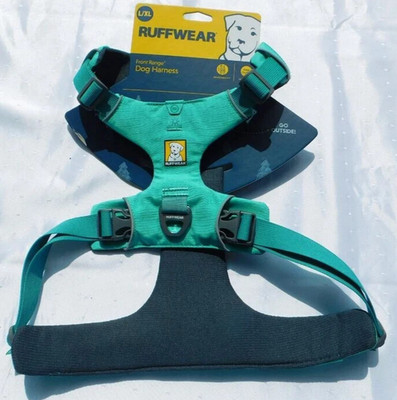 Ruffwear Front Range Dog Harnes Hundegeschirr L/XL  Aurora Teal grün Geschirr  