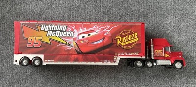 Disney Pixar Cars 24  Talking Mack Hauler Storage Truck  Lights & Sound   Tested