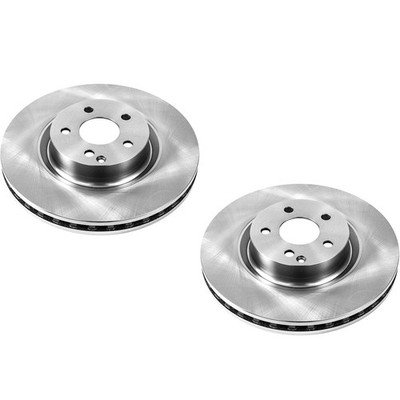 SET-P15EBR869-2 Powerstop Brake Discs 2-Wheel Set Front RWD  for MB Mercedes