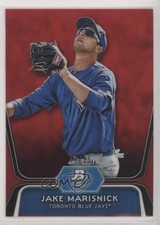 2012 Bowman Platinum Prospects Red Refractor 3/25 Jake Marisnick #BPP53 7m3